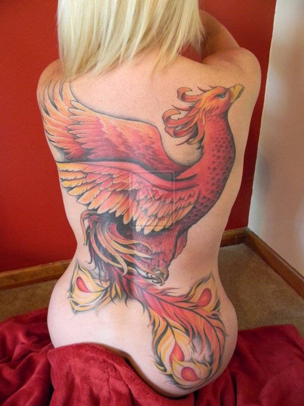 Hình xăm chim phượng hoàng luôn ẩn chứa nét đẹp đầy mê hoặc 28-Phoenix-tattoo