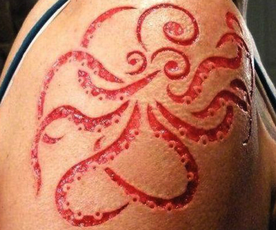 “Mốt xăm sẹo” thú chơi mới kỳ dị của giới trẻ