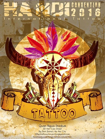 Cùng trai xinh gái đẹp khoe cá tính tại đại hội hình xăm nghệ thuật 2016