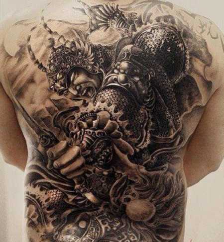 hình xăm 5 ông tướng