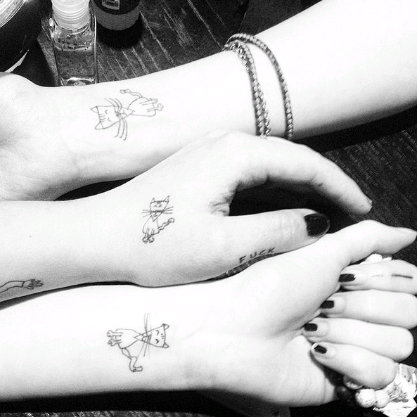 Hình xăm Team mang theo tinh thần đồng đội đẹp khó cưỡng