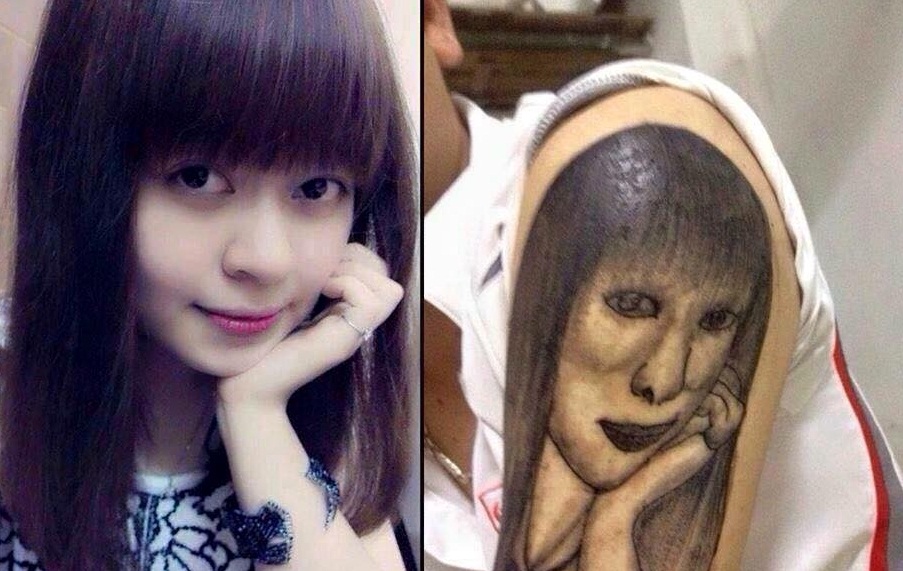 Giật mình với những hình xăm thảm họa trên cơ thể