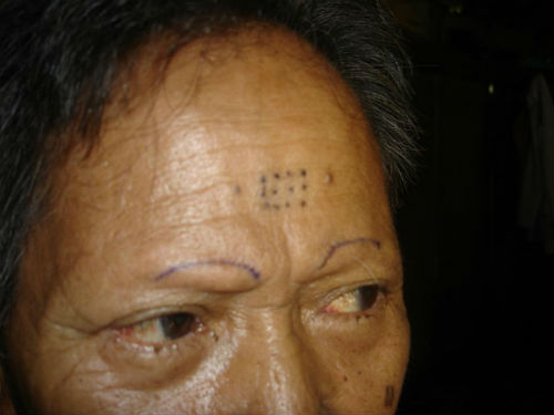 Thông điệp tâm linh bí ẩn trên hình xăm của người Cơ Tu